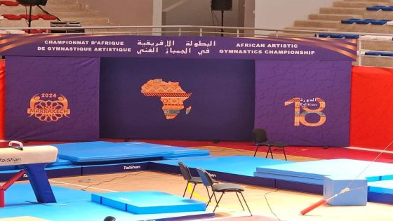 انطلاق منافسات الدورة ال18 للبطولة الإفريقية للجمباز الفني