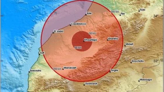 هزة أرضية بقوة 4,7 درجة بقلب المغرب